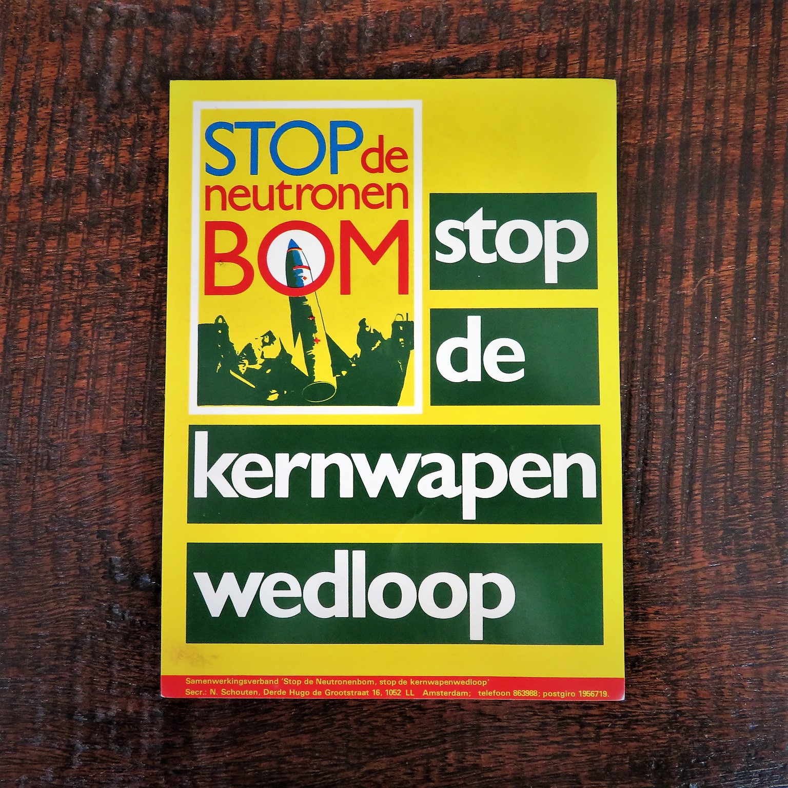 sticker-stop-de-kernwapen-wedloop